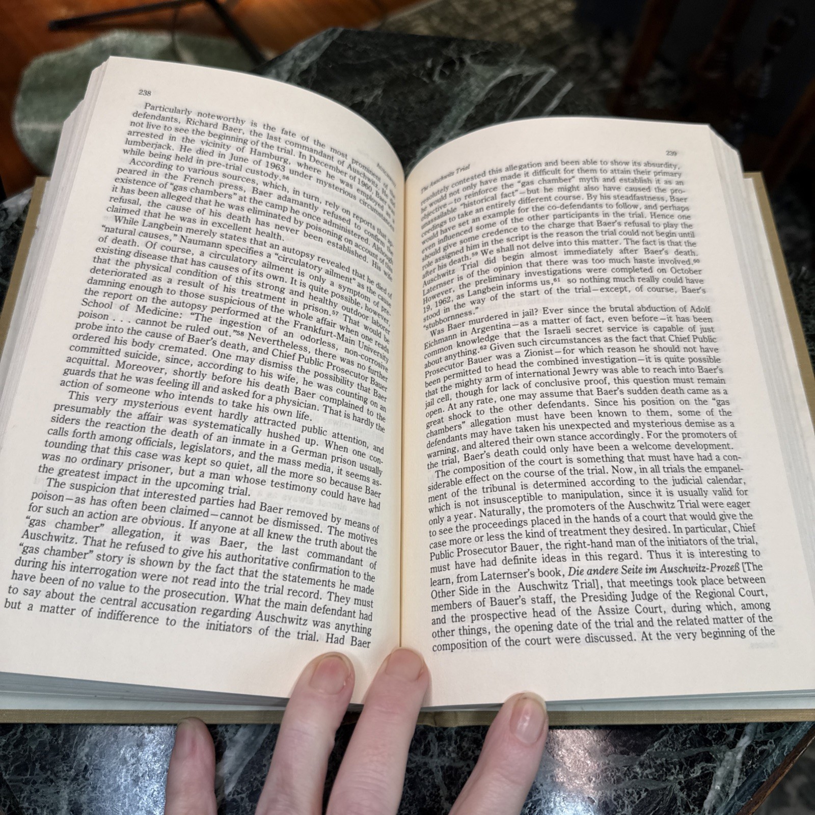 AUSCHWITZ A JUDGE LOOKS AT THE EVIDENCE Staeglich Vintage Hardback Book 1990