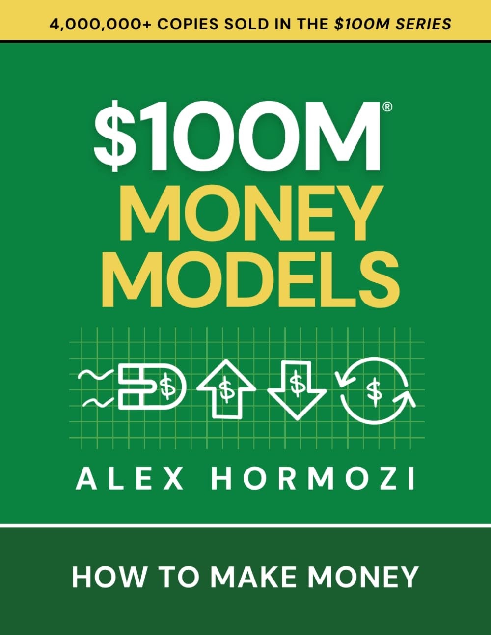 $100M Money Models (Hardcover) Book by Alex Hormozi – Ships from Publisher