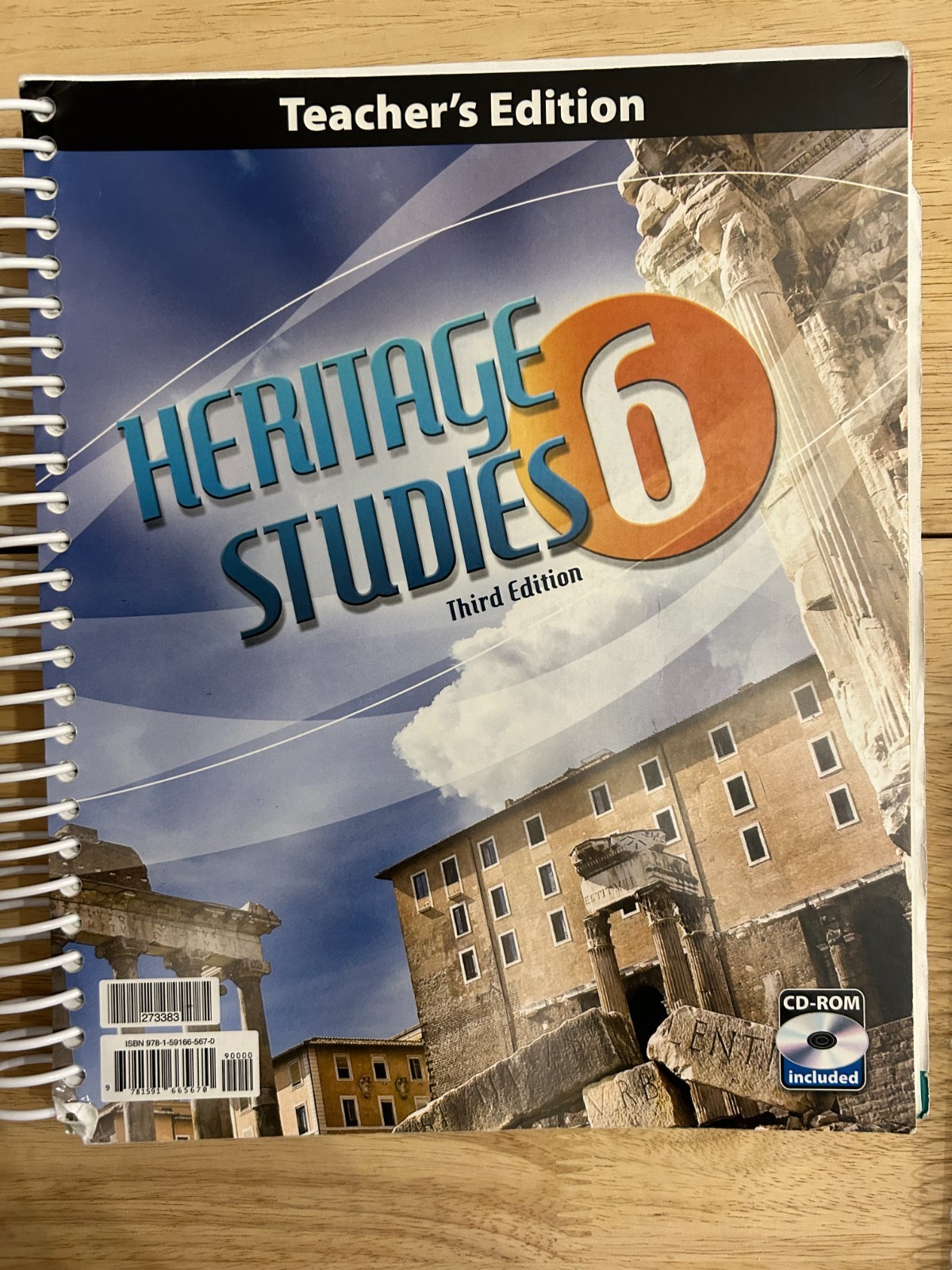 BJU Heritage Studies 6 History Curriculum Lot 3rd Edition (4 pieces) CD