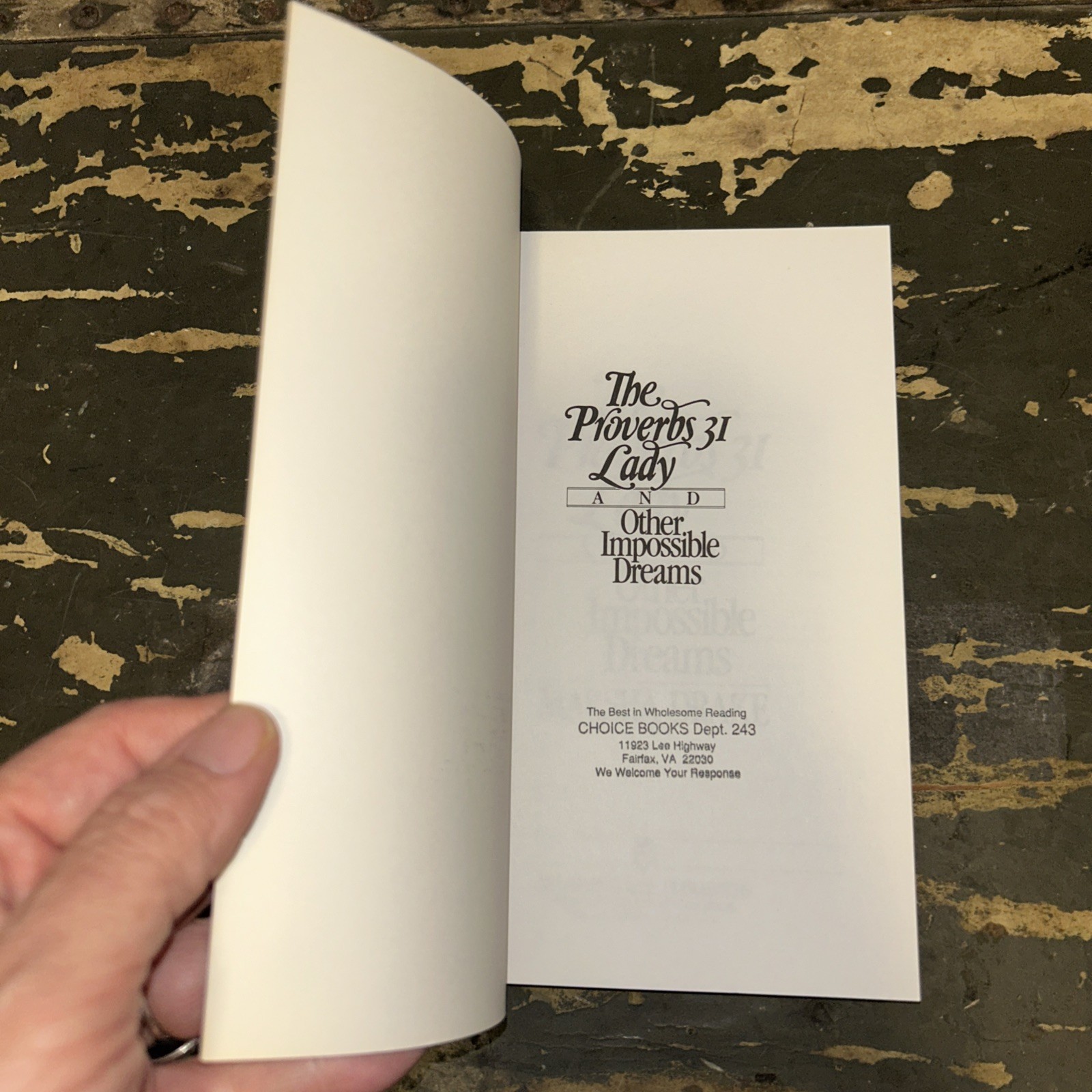 The Proverbs 31 Lady and Other Impossible Dreams by Marsha Drake B51