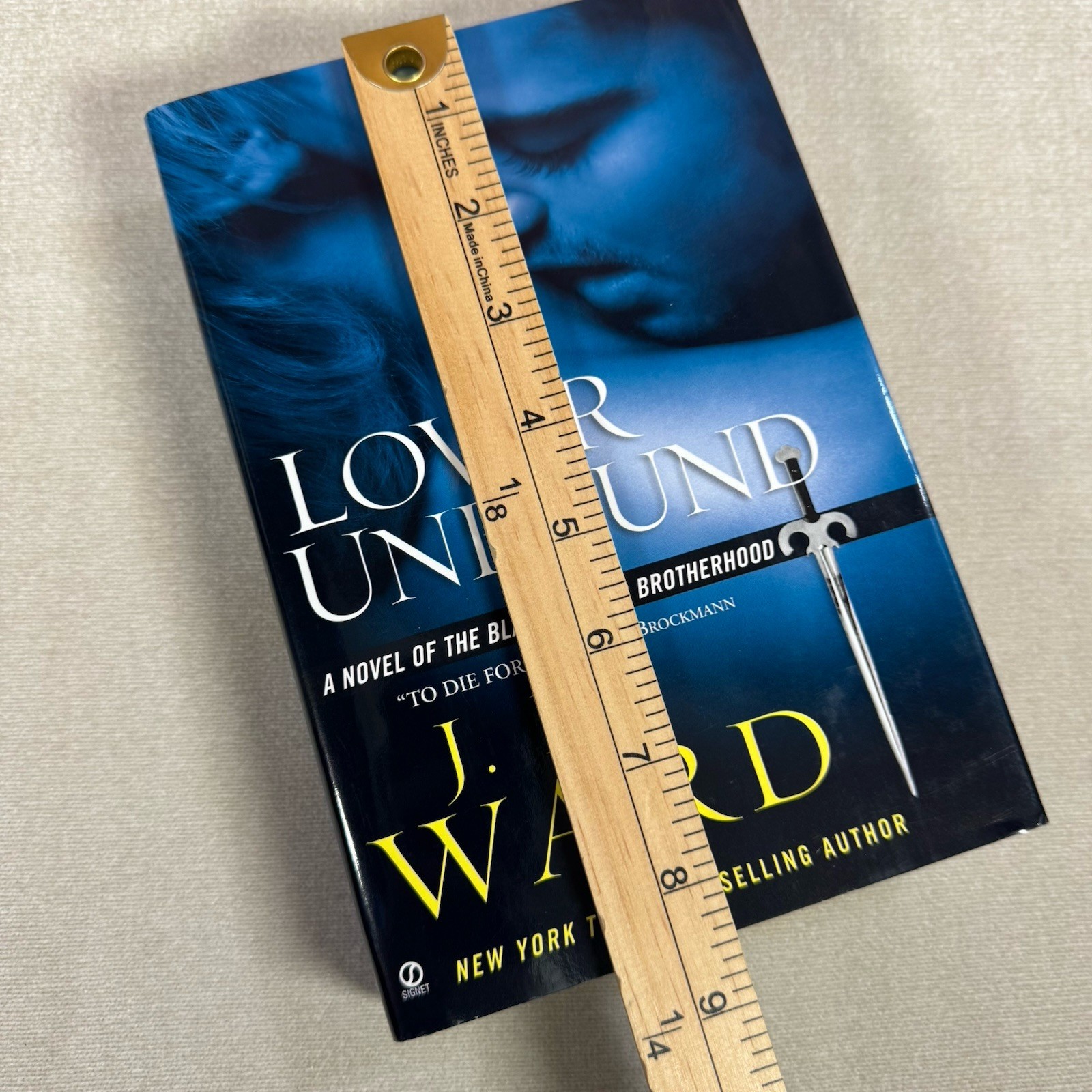Lover Unbound 5 J. R. Ward Hardcover Black Dagger Brotherhood, Dust Jacket 2007
