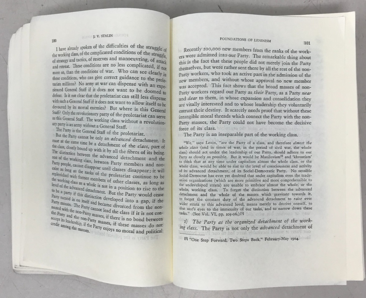 Problems of Leninism by J. V. Stalin 1976, E-36