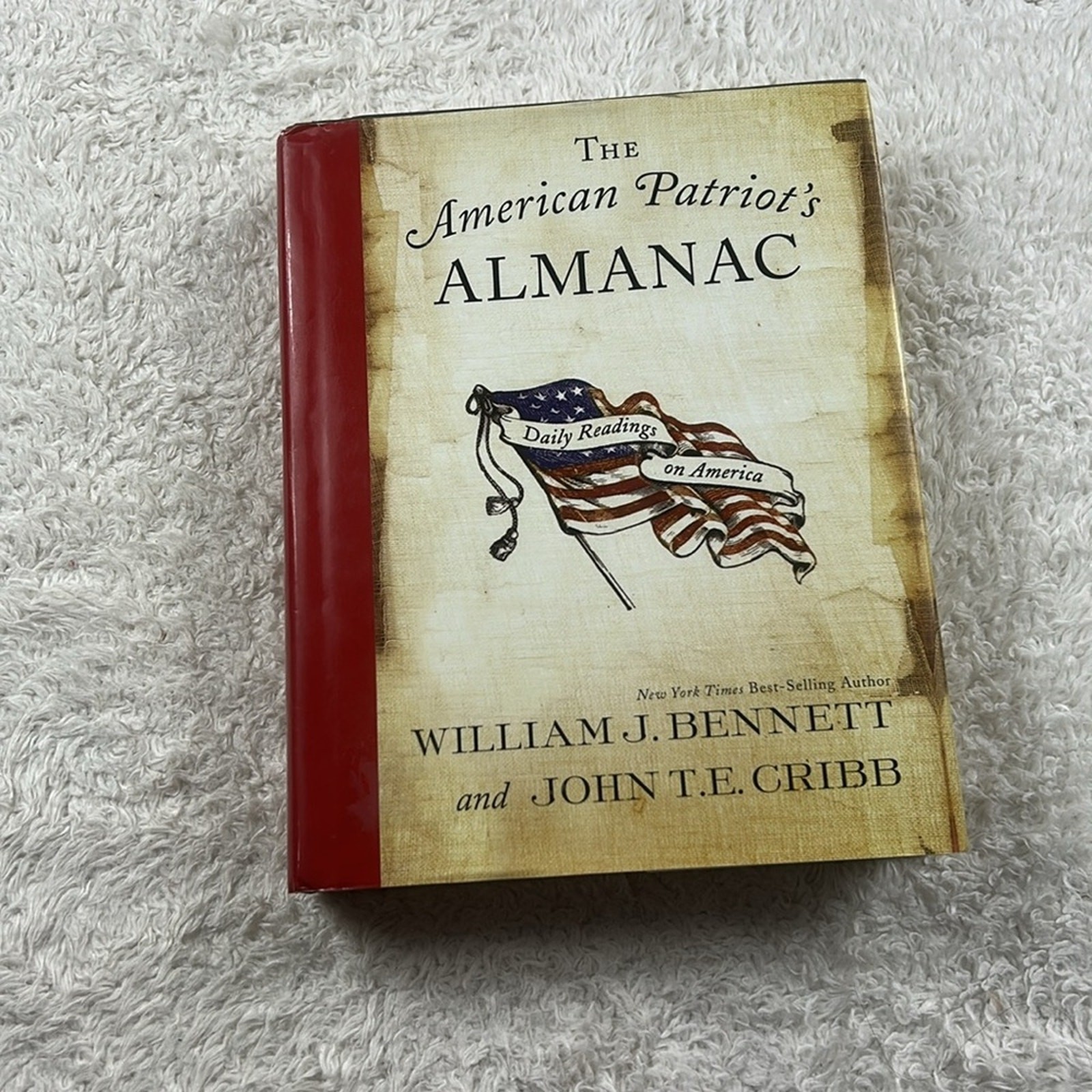 The Great American Scrapbook 1985 and American Patriot’s Almanac 2008 HC Good