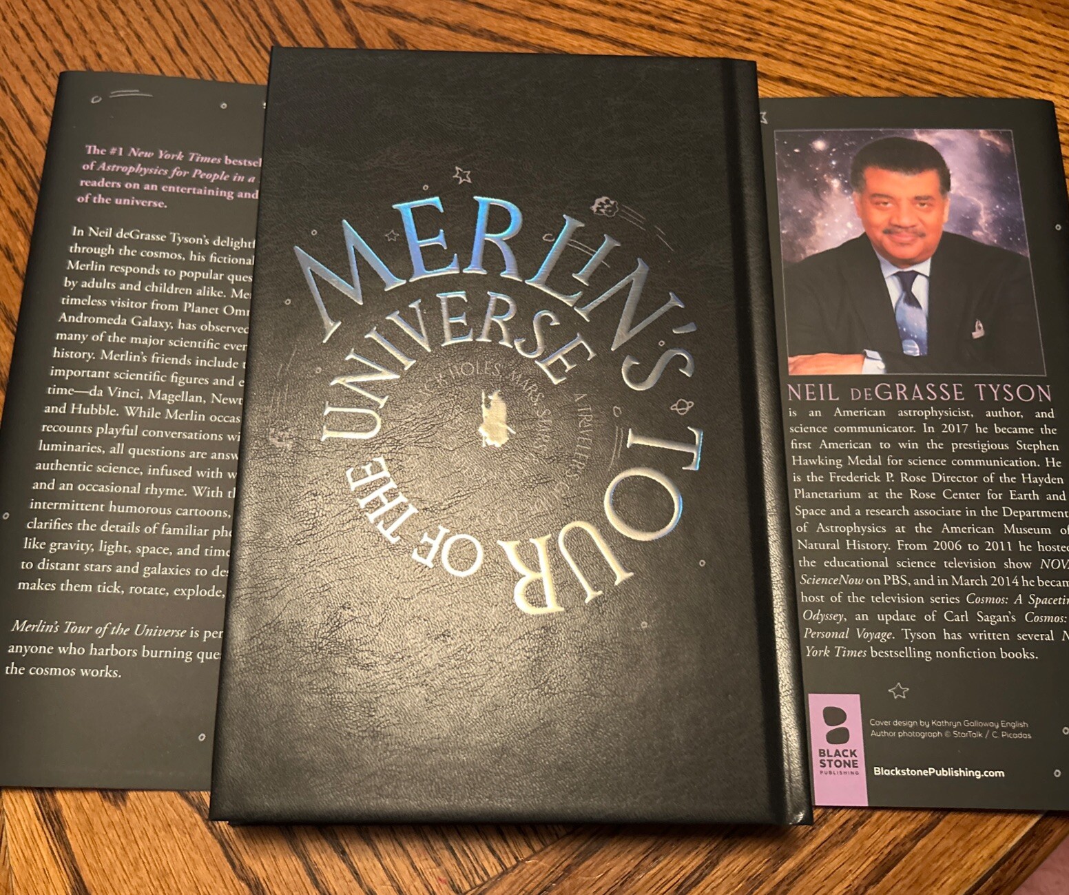 Neil deGrasse Tyson SIGNED Book Merlin’s Tour of the Universe Revised & Updated