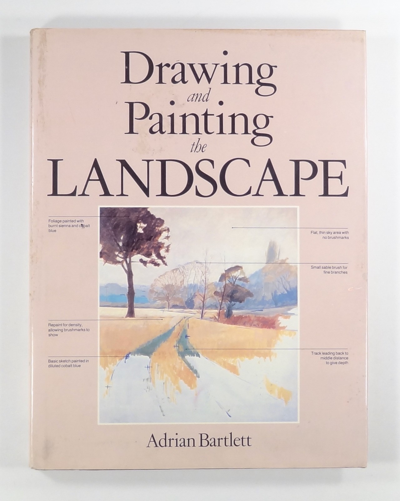 1983 Bartlett DRAWING & PAINTING THE LANDSCAPE art instruction HC/DJ composition