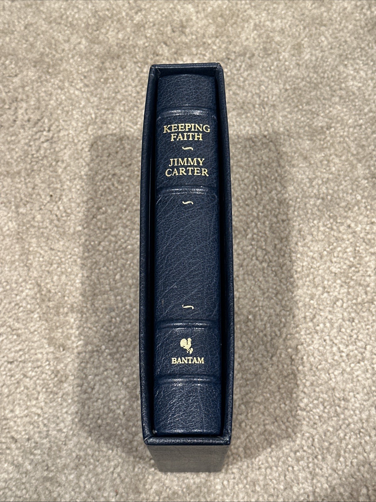 Keeping Faith By Jimmy Carter Signed # Limited Ed Leather 1982 Read Description!