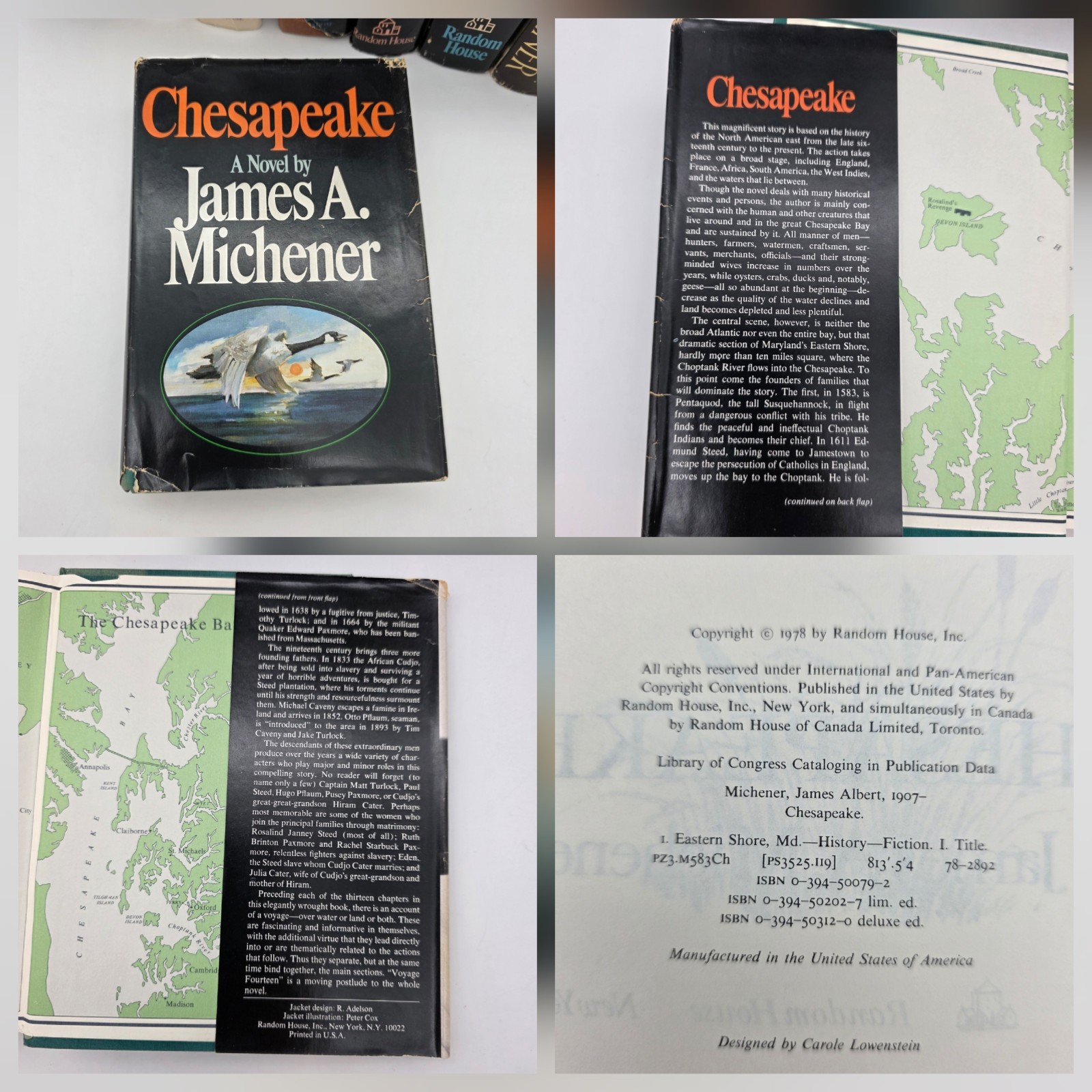 Lot of 12 JAMES A. MICHENER Books Multiple Titles Vintage HC w/DJ