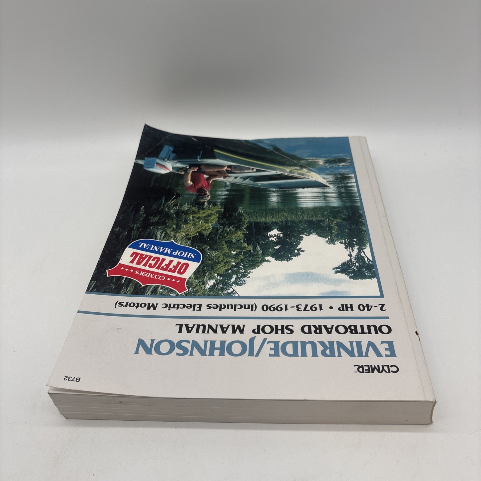 Evinrude/Johnson 2-40 HP OB 73-1990 by Penton Staff (2000, Trade Paperback)