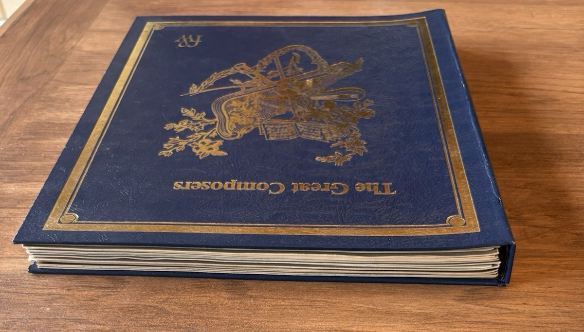 Funk & Wagnalls „The Great Composers“ Family Library of Great Composers Binder
