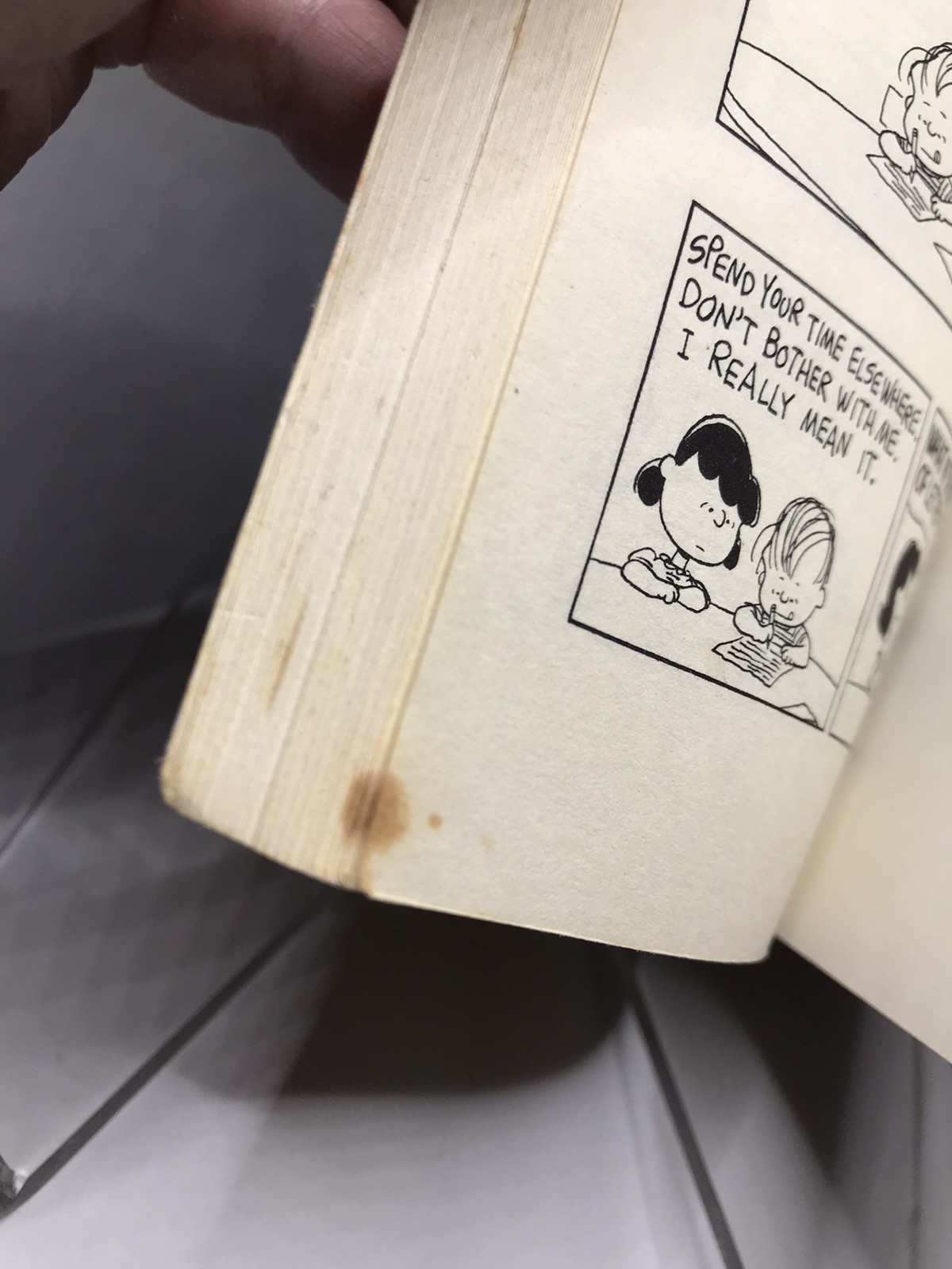 Vtg Charles Schulz Peanuts Paperback Comic Books Lot Of 2 ~ Charlie Brown