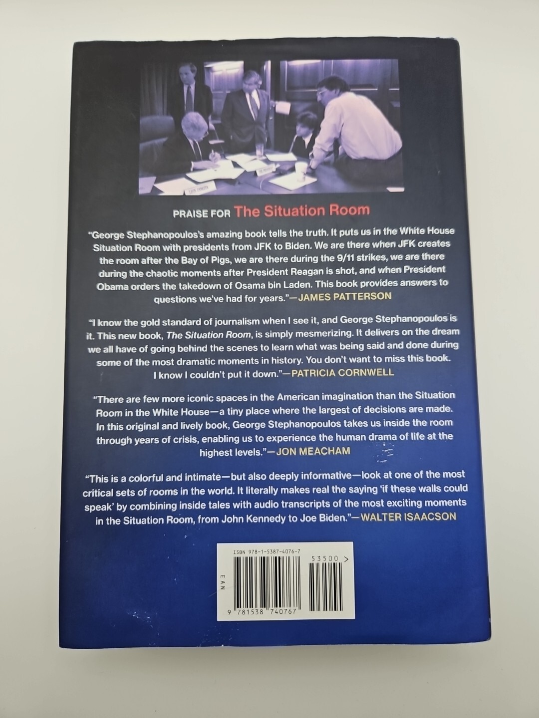 The Situation Room: The Inside Story of Presidents in Crisis Autographed 1st Ed