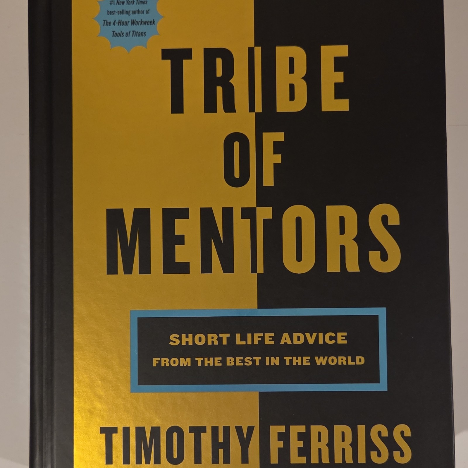 Tribe of Mentors by Timothy Ferriss (2017, Hardcover) Self-Help Business