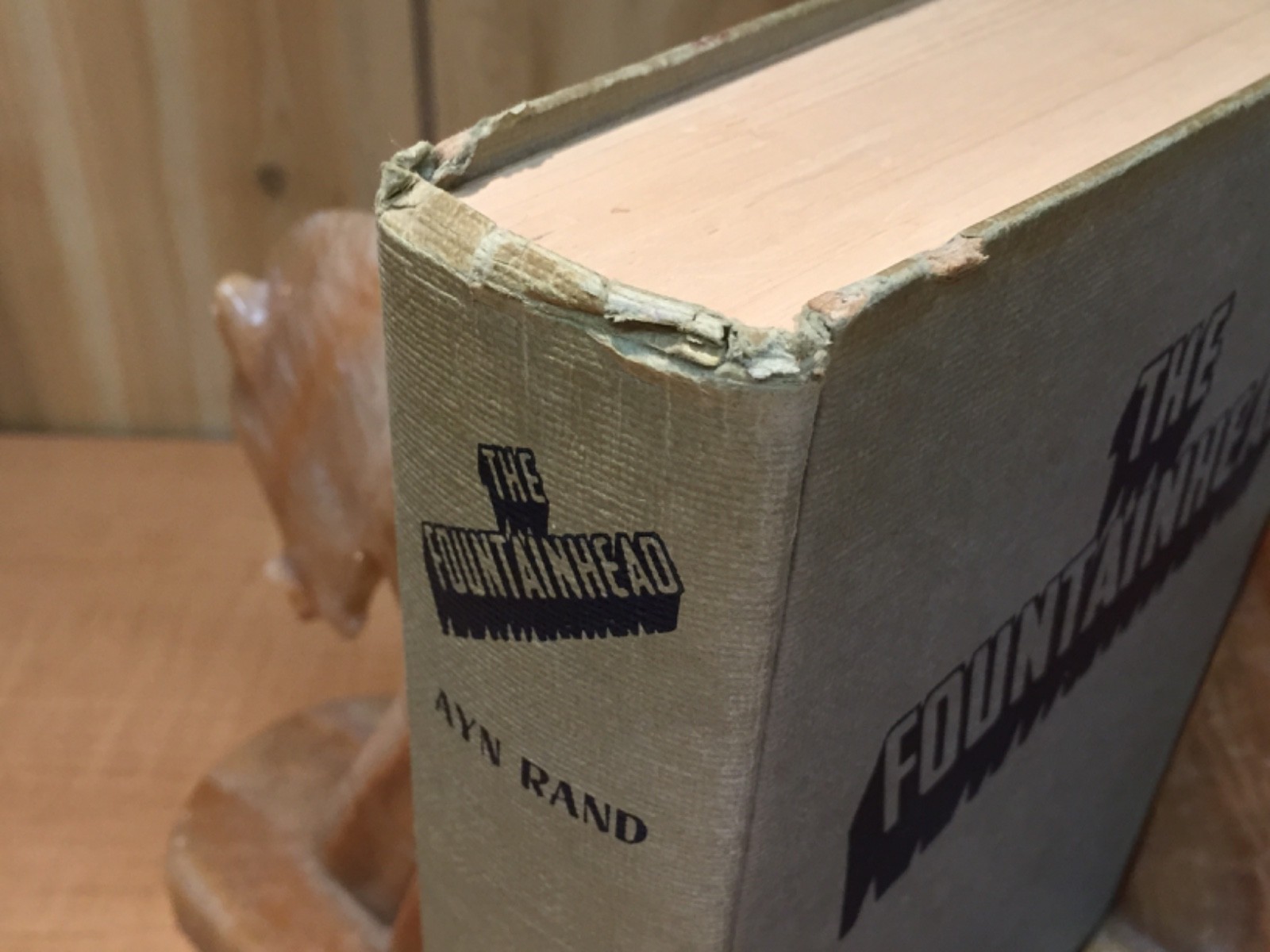The Fountainhead, First Edition, early printing