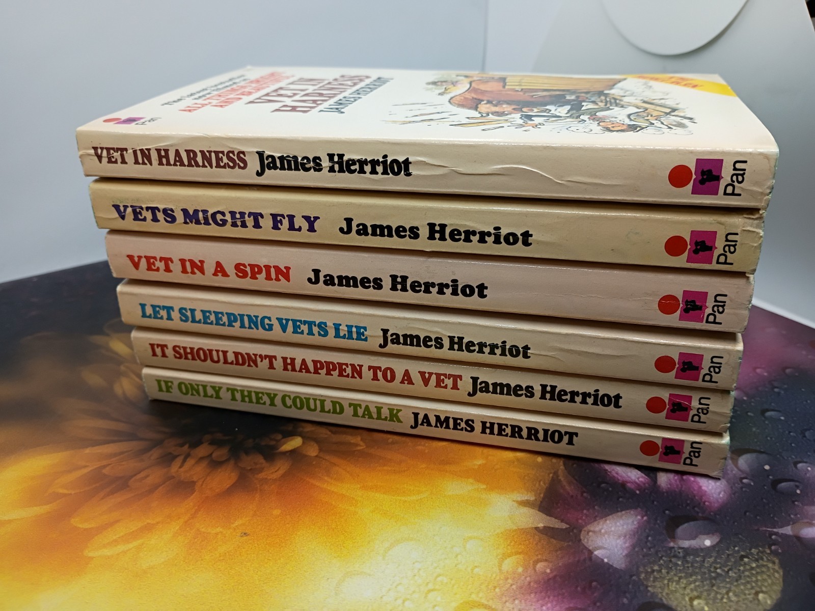 6 James Herriot books Pan 1970s First editions – PB – Rare Near Mint Condition