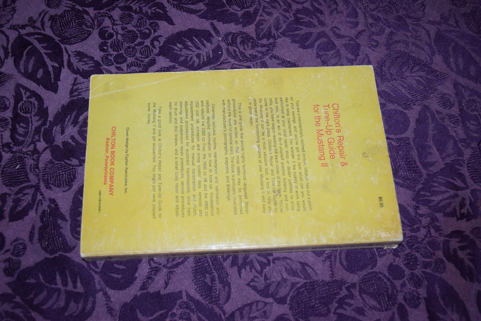 Chilton Chilton’s Mustang II 1974-76 Repair and Tune-Up Guide 1976