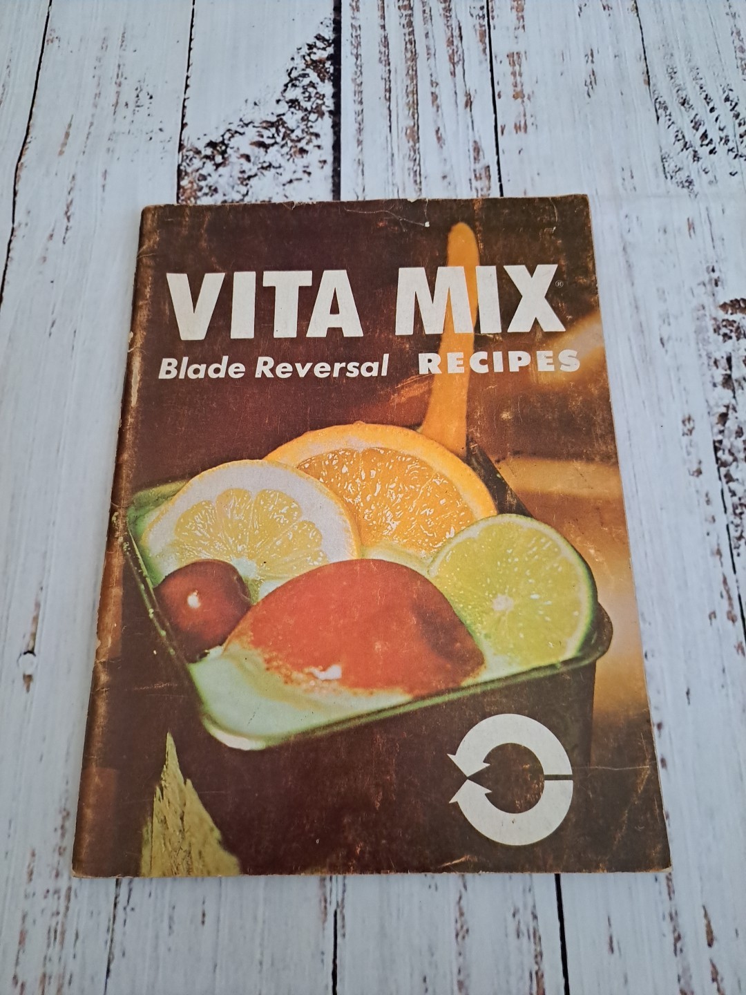 1971 Vita Mix VITAMIX Recipes Instructions Blade Reversal Ruth Barnard Cookbook