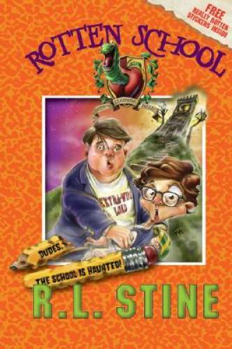 Dudes, the School is Haunted! (Rotten School, No. 7) – Hardcover – GOOD