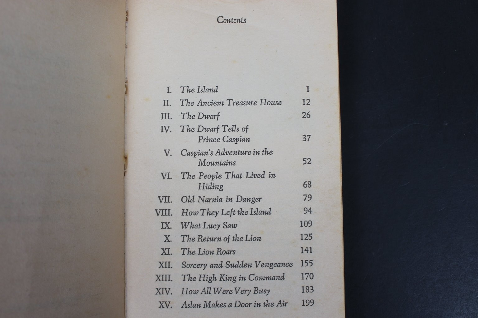 Prince Caspian C.S. Lewis 1970 First Collier Edition Chronicles Narnia Fantasy