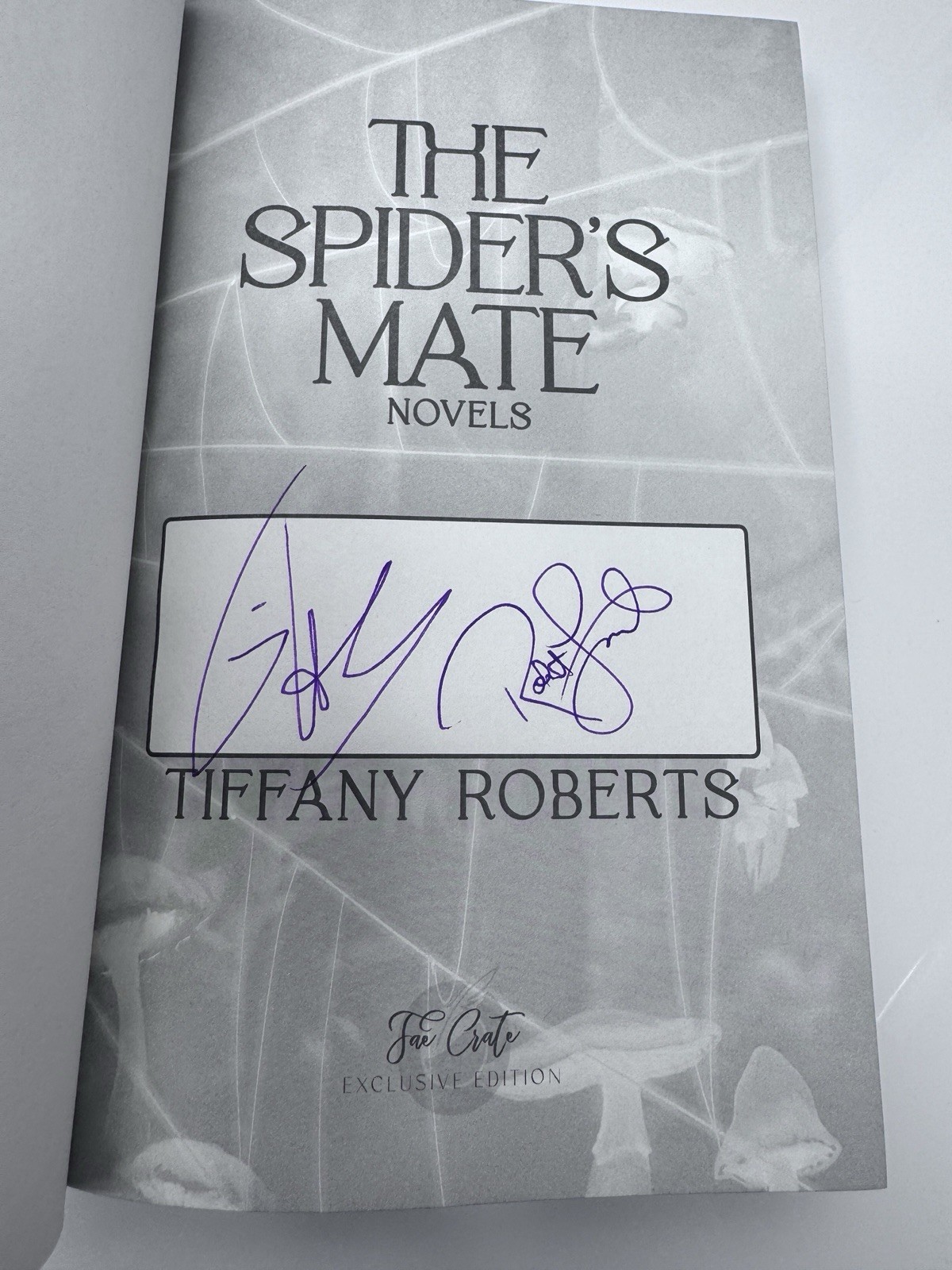 SIGNED Faecrate The Spider’s Mate Set by Tiffany Roberts