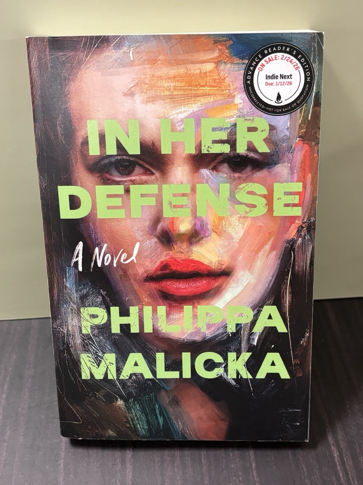 In Her Defense: A Novel by Philippa Malicka (softcover)