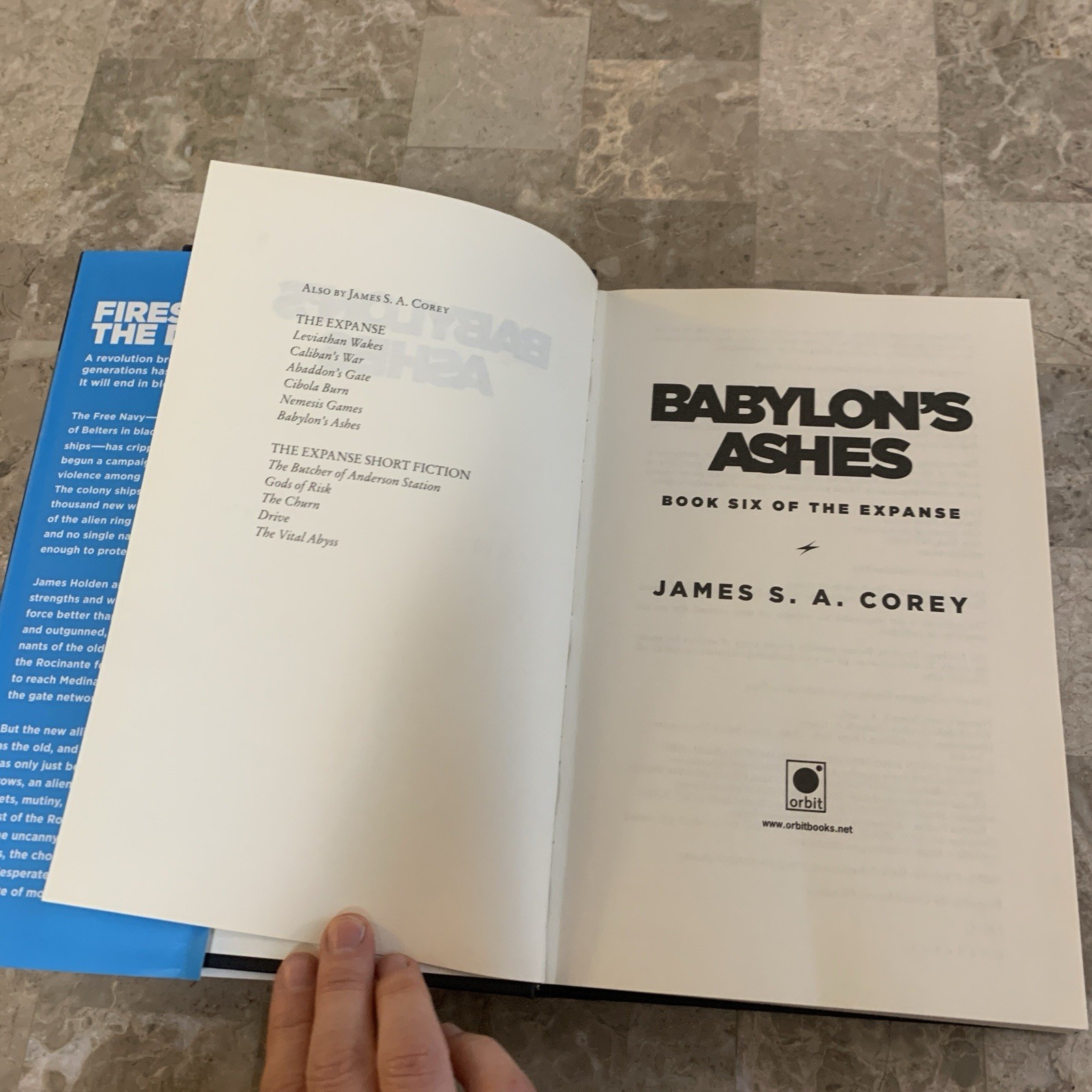 James S A Corey The Expanse Book 6 Babylon’s Ashes HC 1st Edition Printing HCDJ!