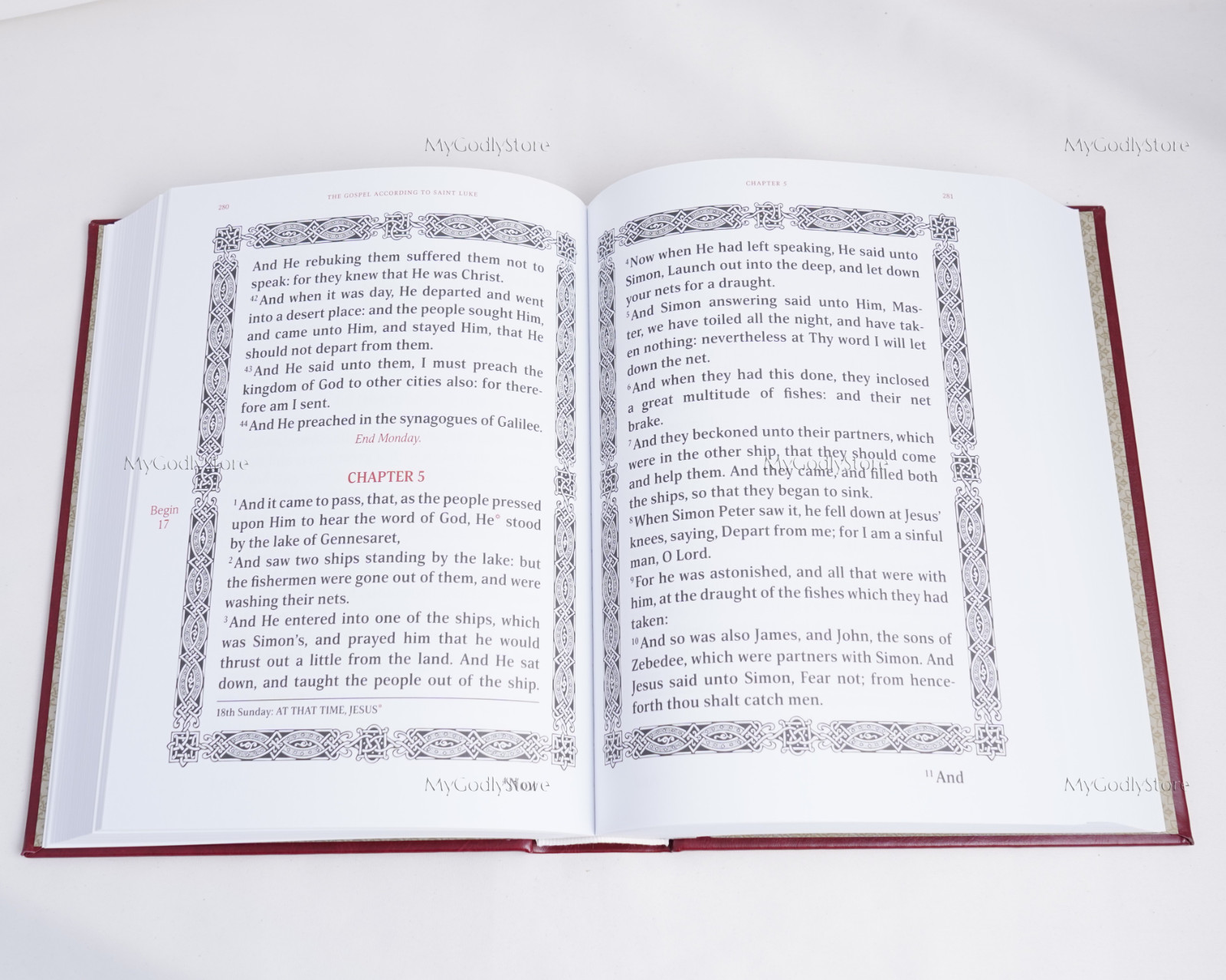The King James Holy Gospel, Orthodox Book, Holy Bible, Liturgical Book, Gospel