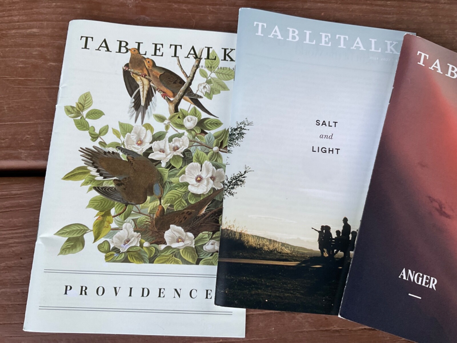 6 Table Talk Magazines 2021/22 Ligonier Justification Anger Providence Doctrine