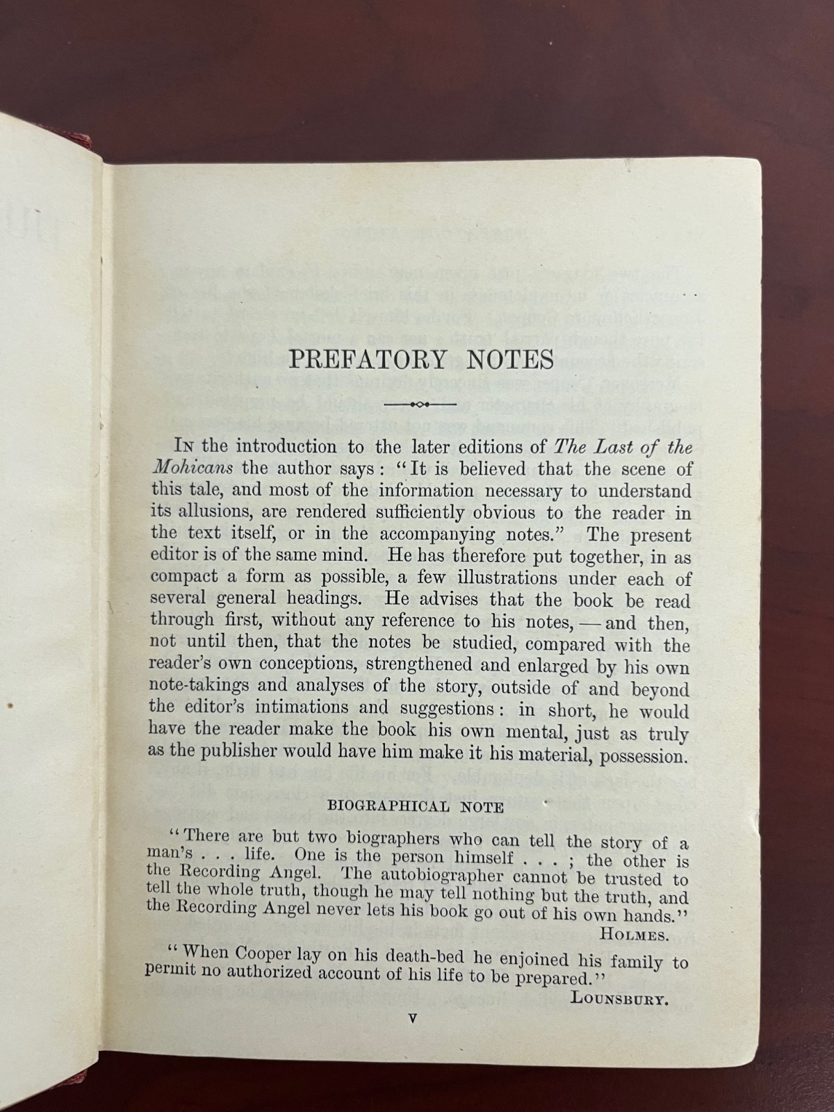 Antique Cooper’s Last of the Mohicans 1904 Macmillan Company Edition HC