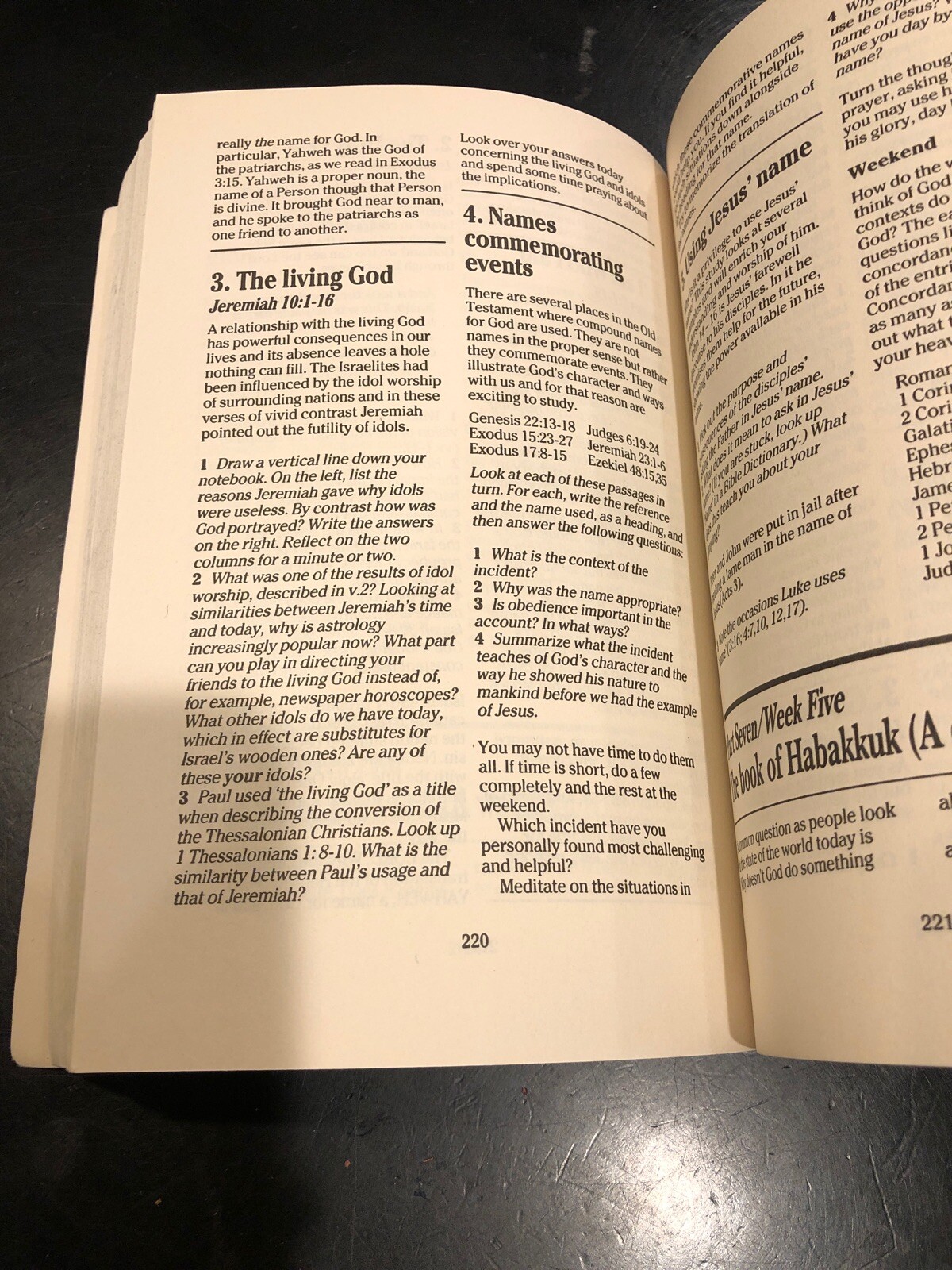 Quiet Time Companion Daily Guide Through Bible Intervarsity Press 1988