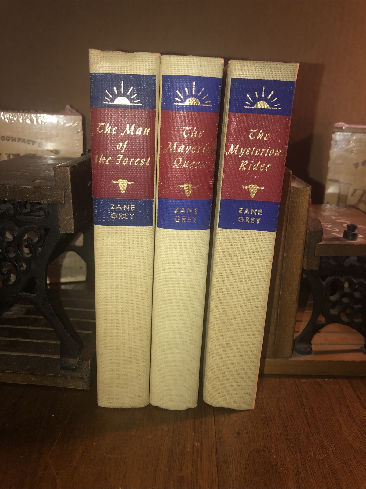THE MYSTERIOUS RIDER Zane Grey Walter Black Collection Good Classc Western Novel