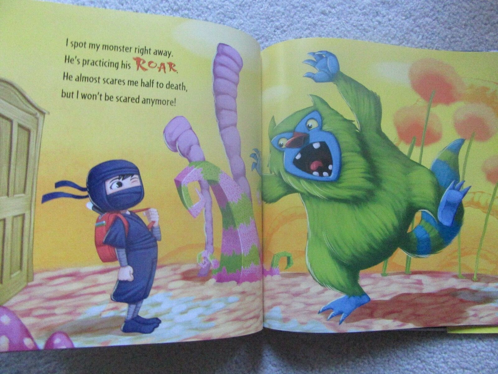 How to Catch a Monster by Adam Wallace NEW 2017 Hardcover 10.25 in x 10.25 in