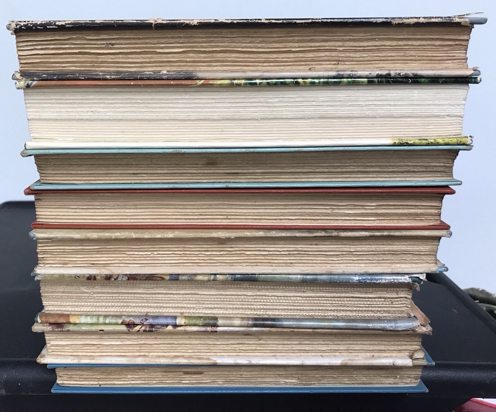 Romance Hardcovers. Lot of 8 Books. Vintage, Fiction. 1940’s, 1950’s 1980’s. B