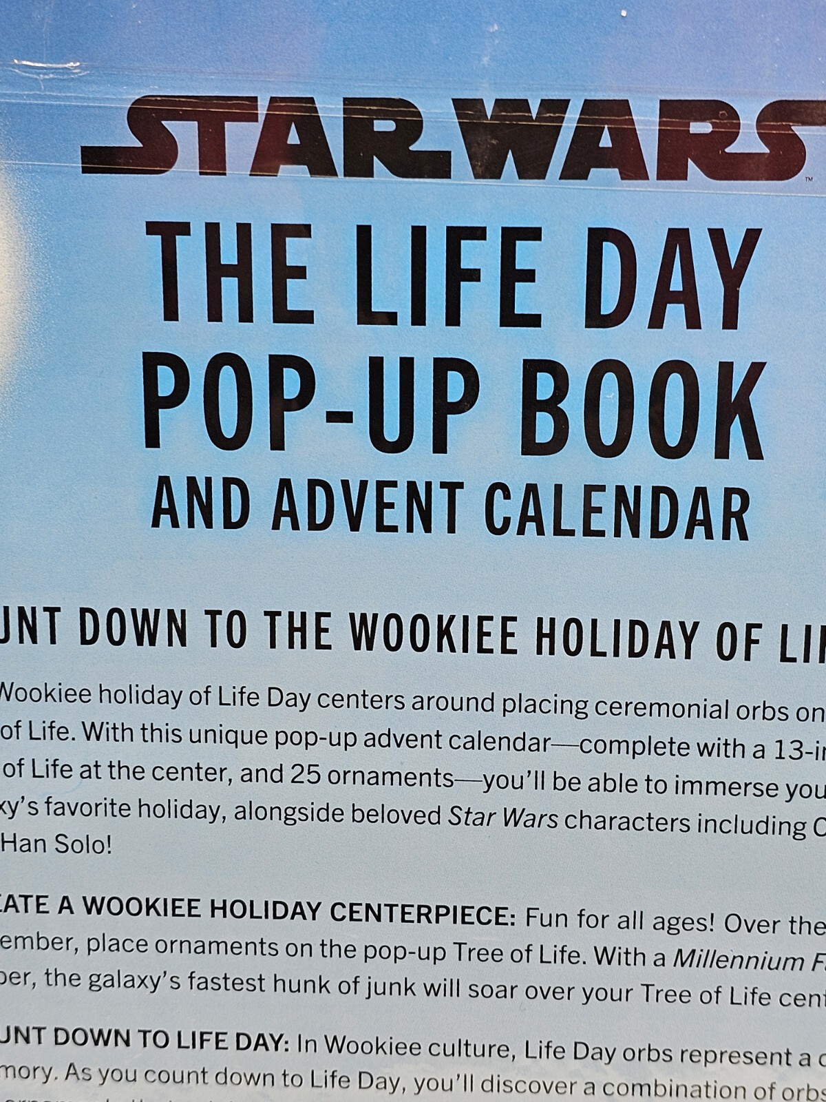 New Star Wars: The Life Day Pop-Up Book and Advent Calendar