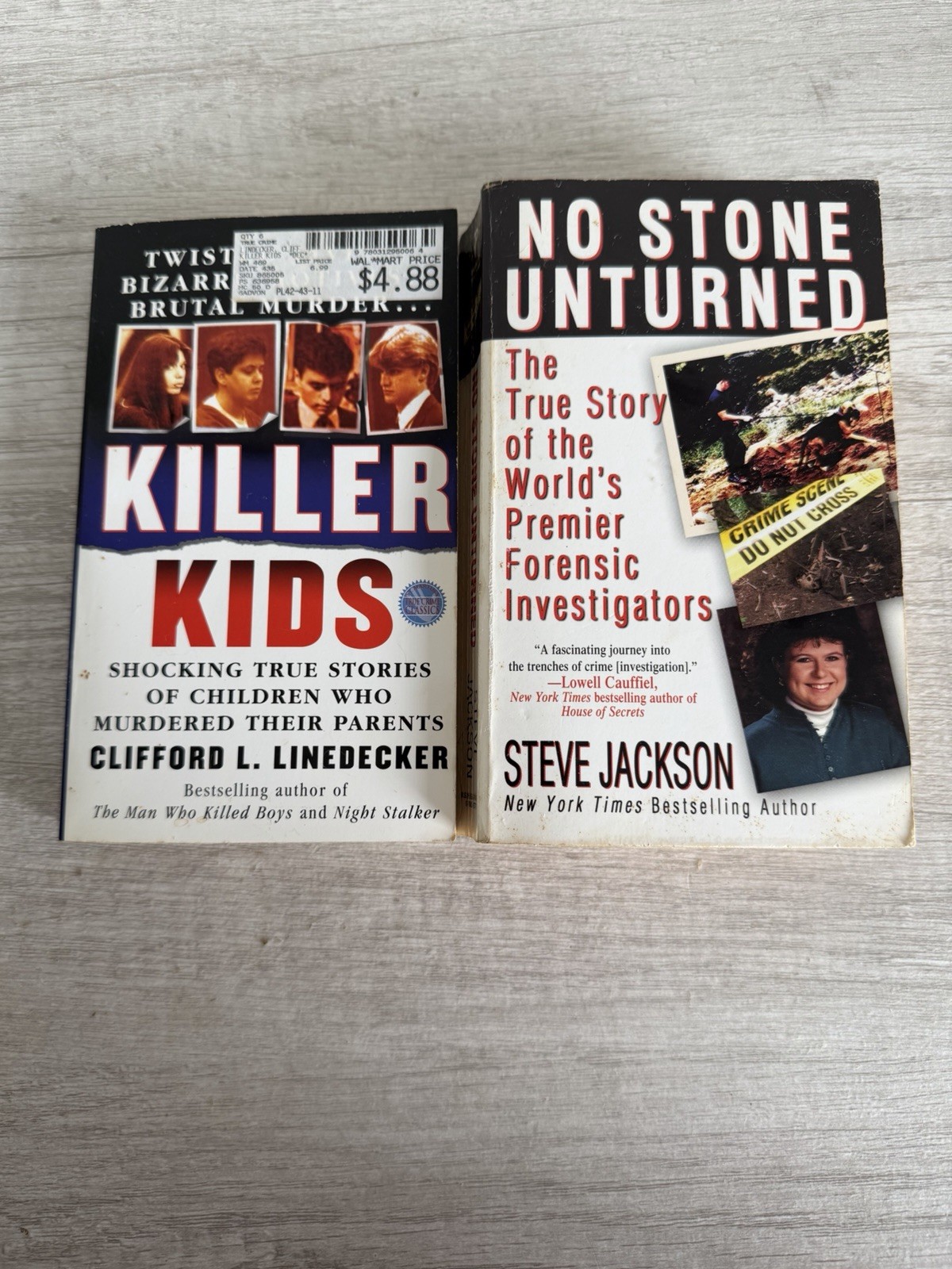 True Crime Paperback Lot 10 Books Murder Mystery Serial Killer Bundle