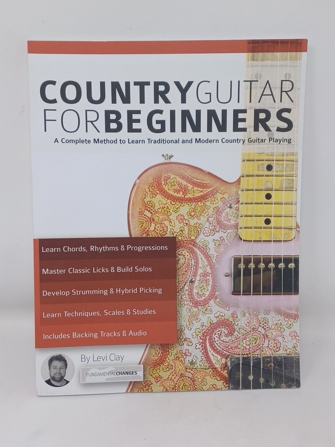 Levi Clay Country Guitar for Beginners (Paperback)