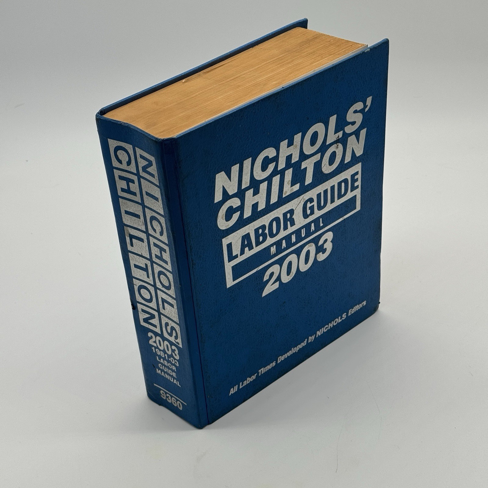 Nichols‘ Chilton Labor Guide Manual 1981-2003 ORIGINAL