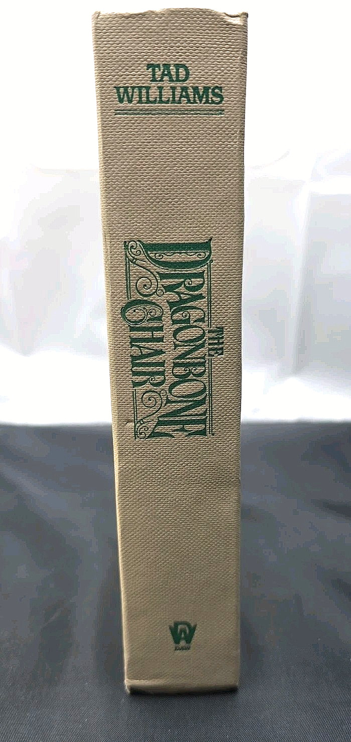 The Dragonbone Chair by Tad Williams Hardcover w/ DJ 1988 BCE Book Club Edition