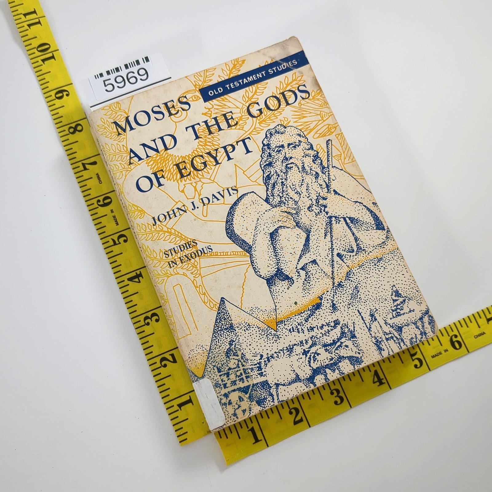 Moses And The Gods Of Egypt Bible Study Theology Paperback Book Davis 1972