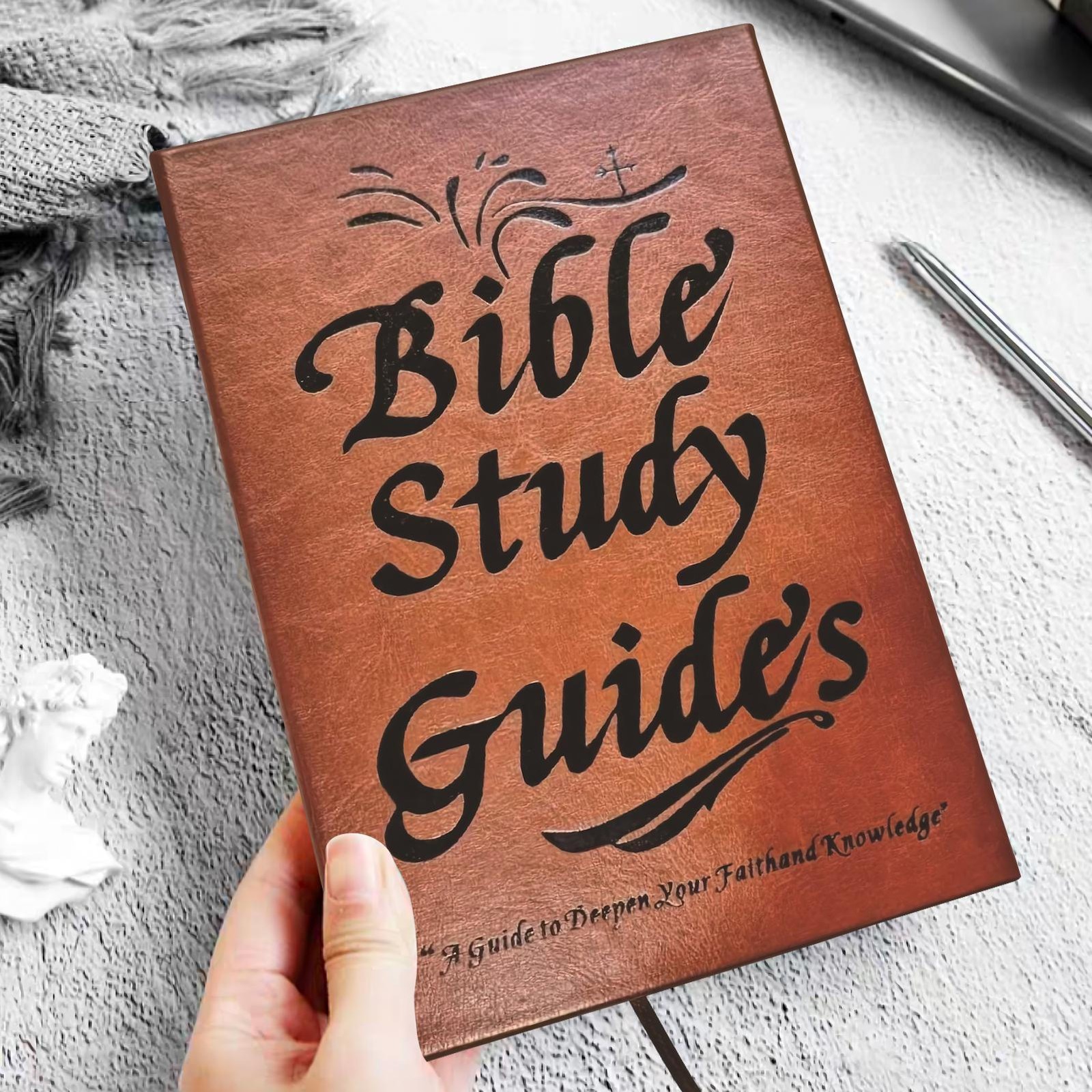 66-Page Bible Study Guide, Daily Devotional Journal,Study Notebook Based Planner
