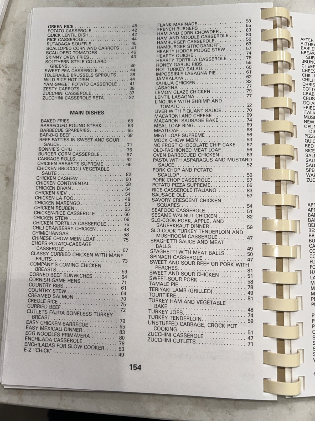 1999 Yuma, Arizona Community Cookbook Spiral Bound Recipes 156 Pages