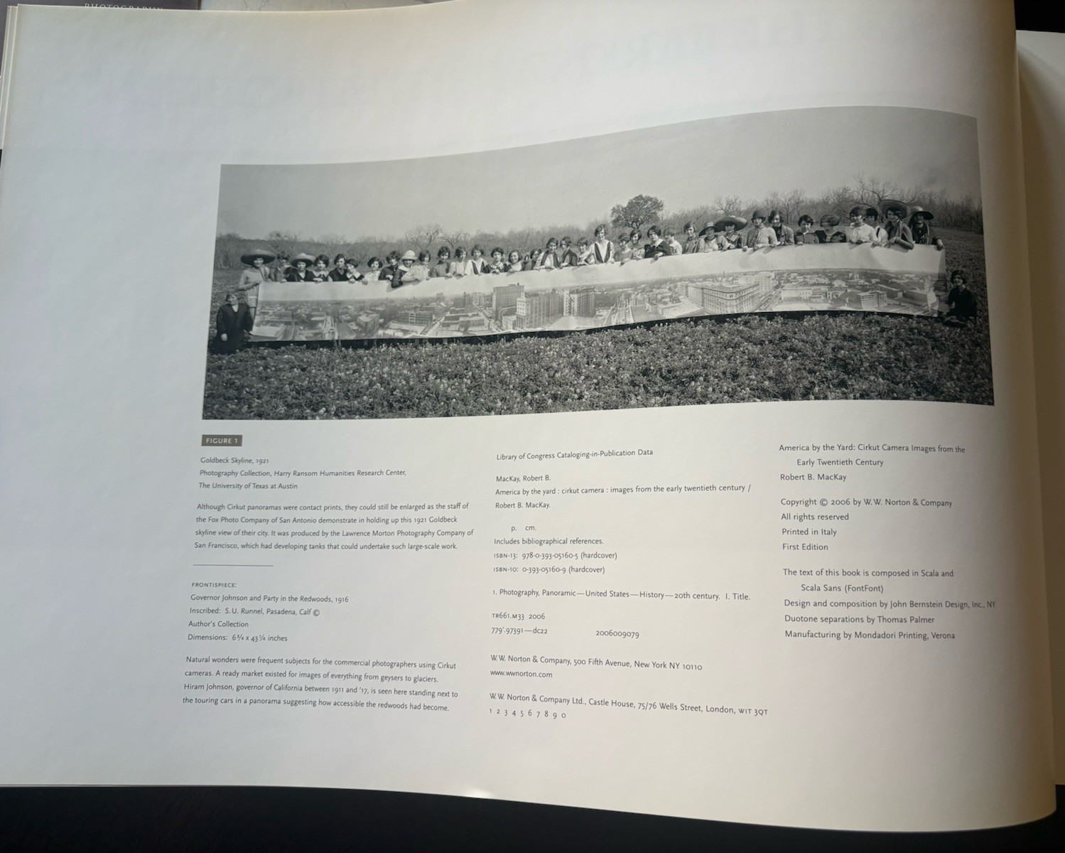 America by the Yard – Cirkut Camera 1st Edition 1st Printing HC 2006