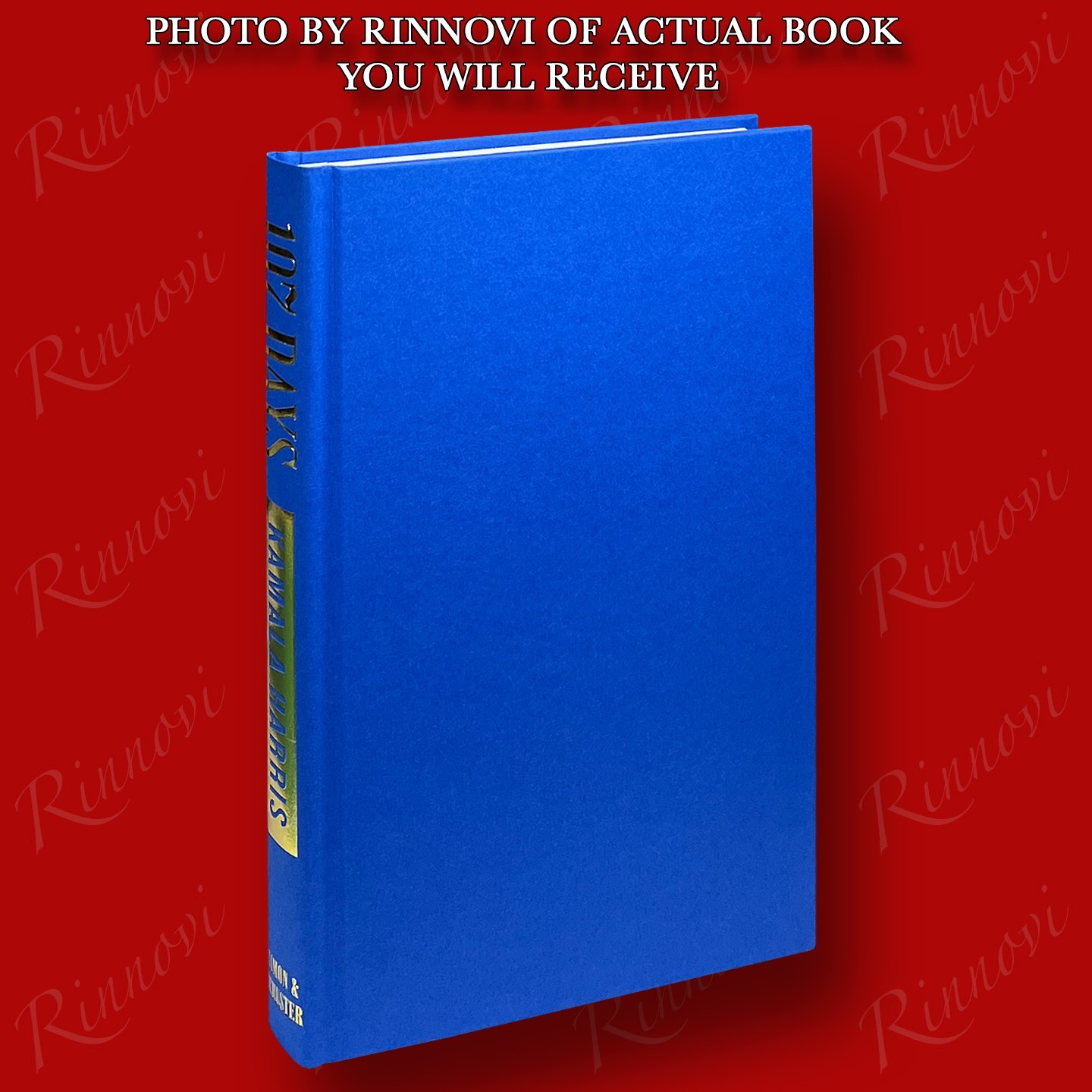 107 Days SIGNED Kamala Harris (2025,HC,1st/1st) BRAND NEW