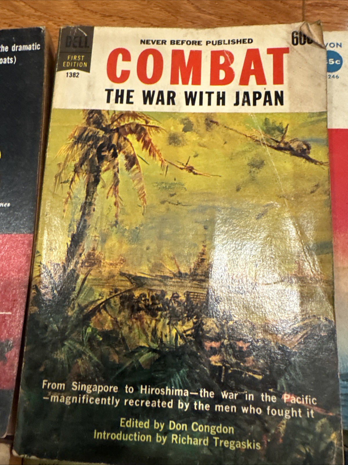 Lot of 8x Vintage War Western Action Adventure Books PB Paperback Berkley Dell