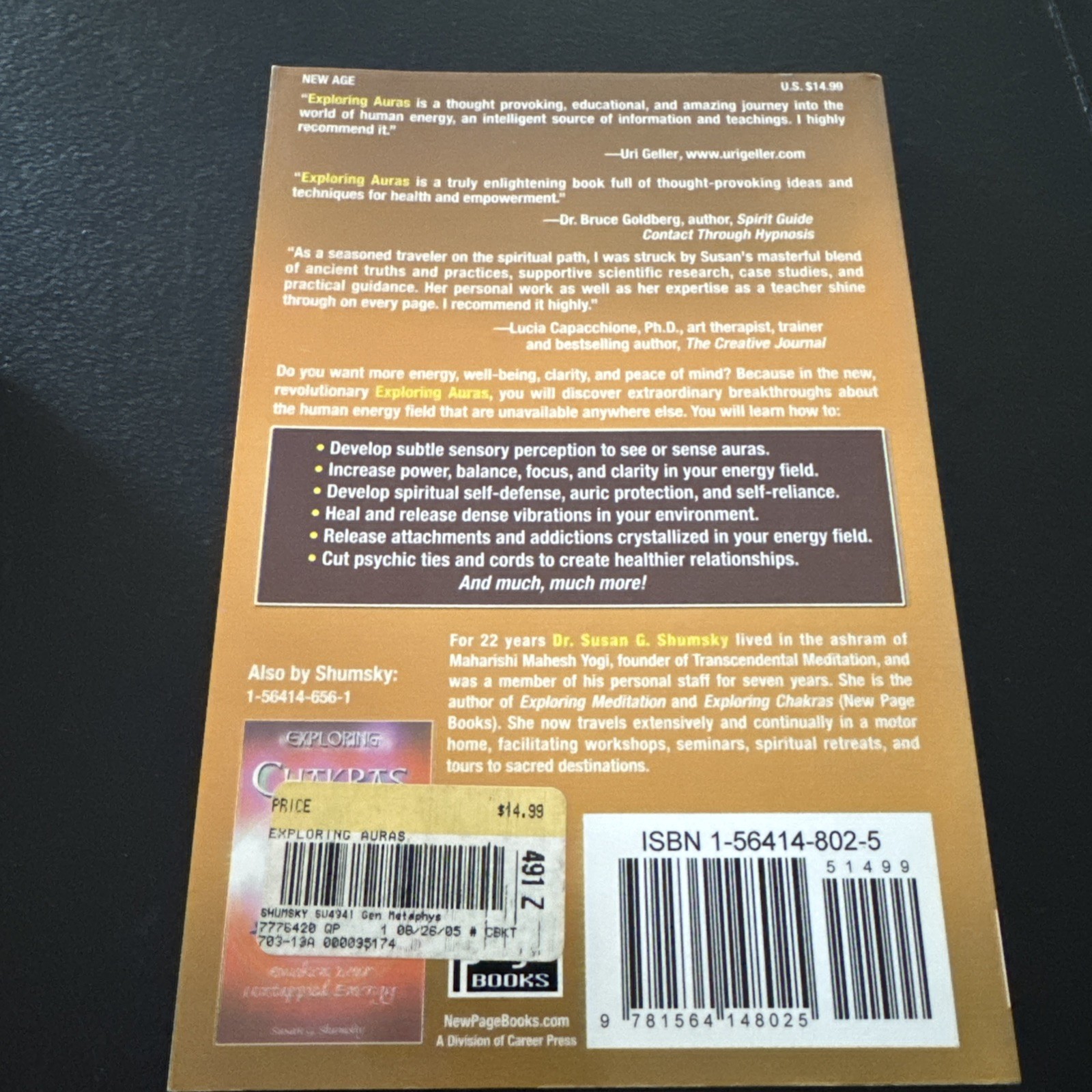 Auras: Cleansing and Strengthening Your Energy Field Shumsky, Susan G.