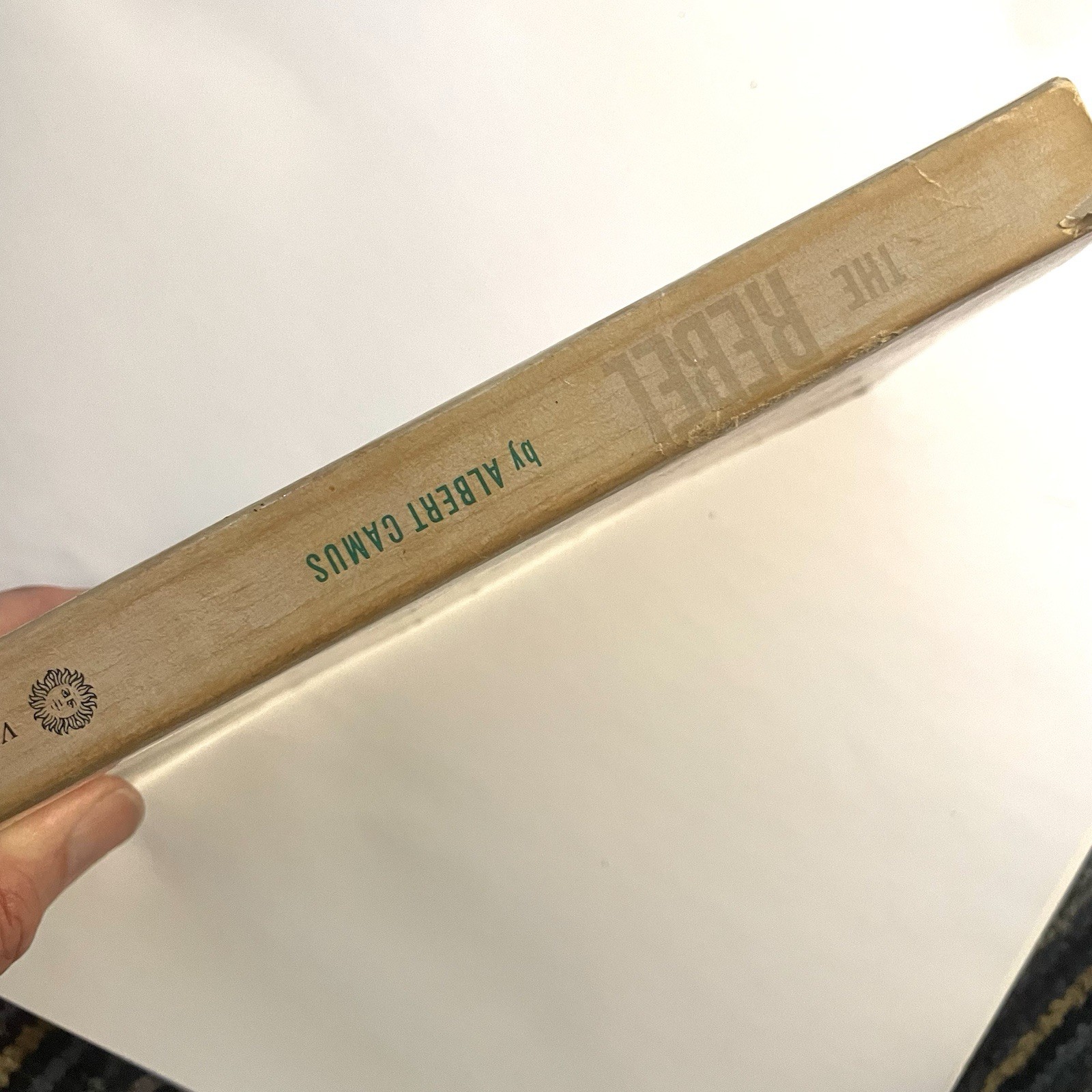 THE REBEL by Albert Camus 1954 – 1st US Edition – PB Philosophy Book *GOOD*