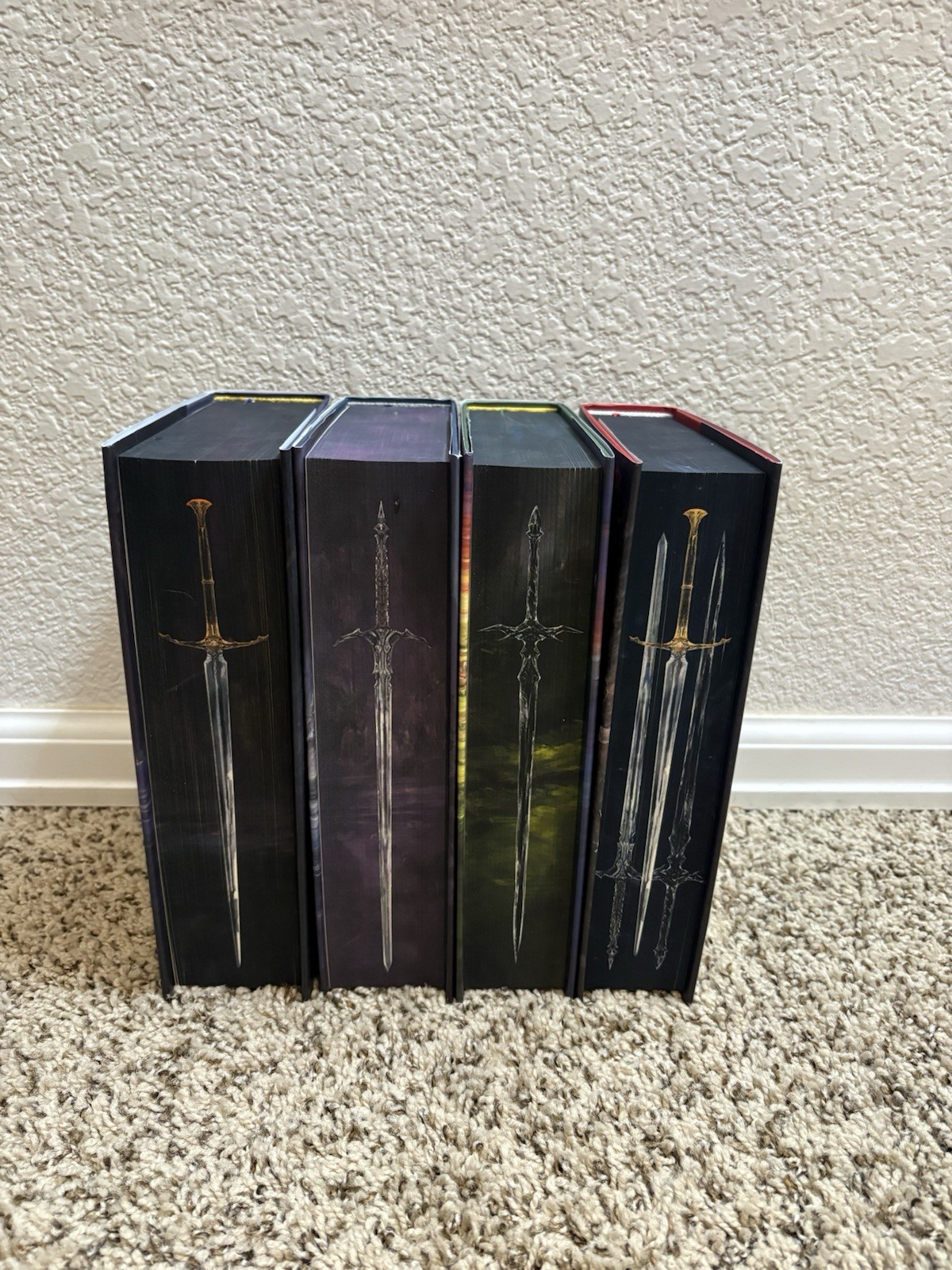 Broken Binding Dragonbone Chair Signed T1 Tad Williams Memory, Sorrow, and Thorn