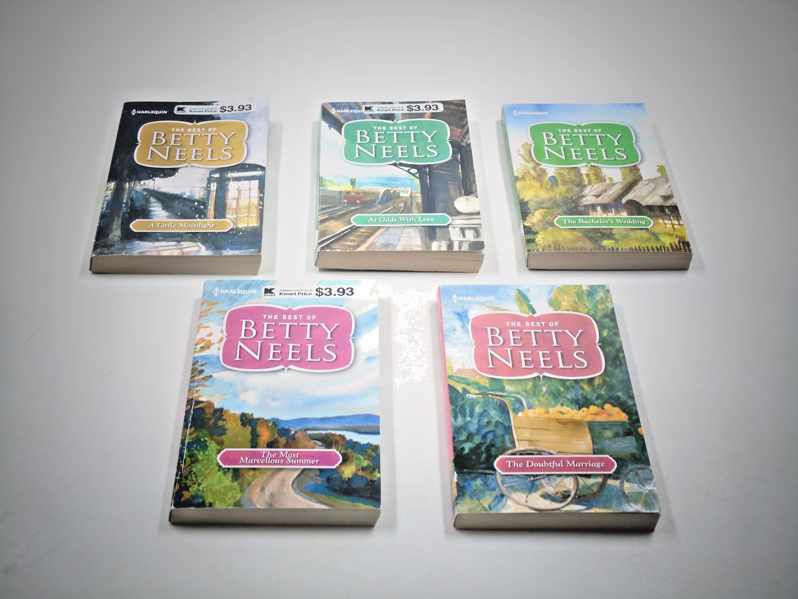Vintage Lot of 10 Betty Neels Harlequin Romance Paperback Books, See Description