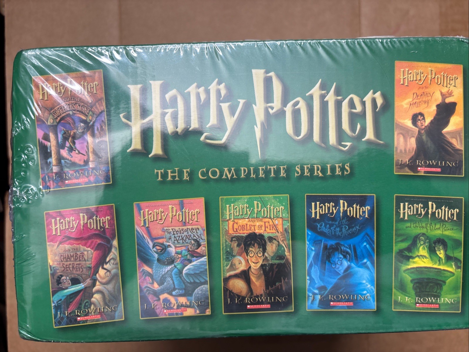 NEW Harry Potter Paperback Boxed Set Complete Series Books J.K. Rowling Book 1-7
