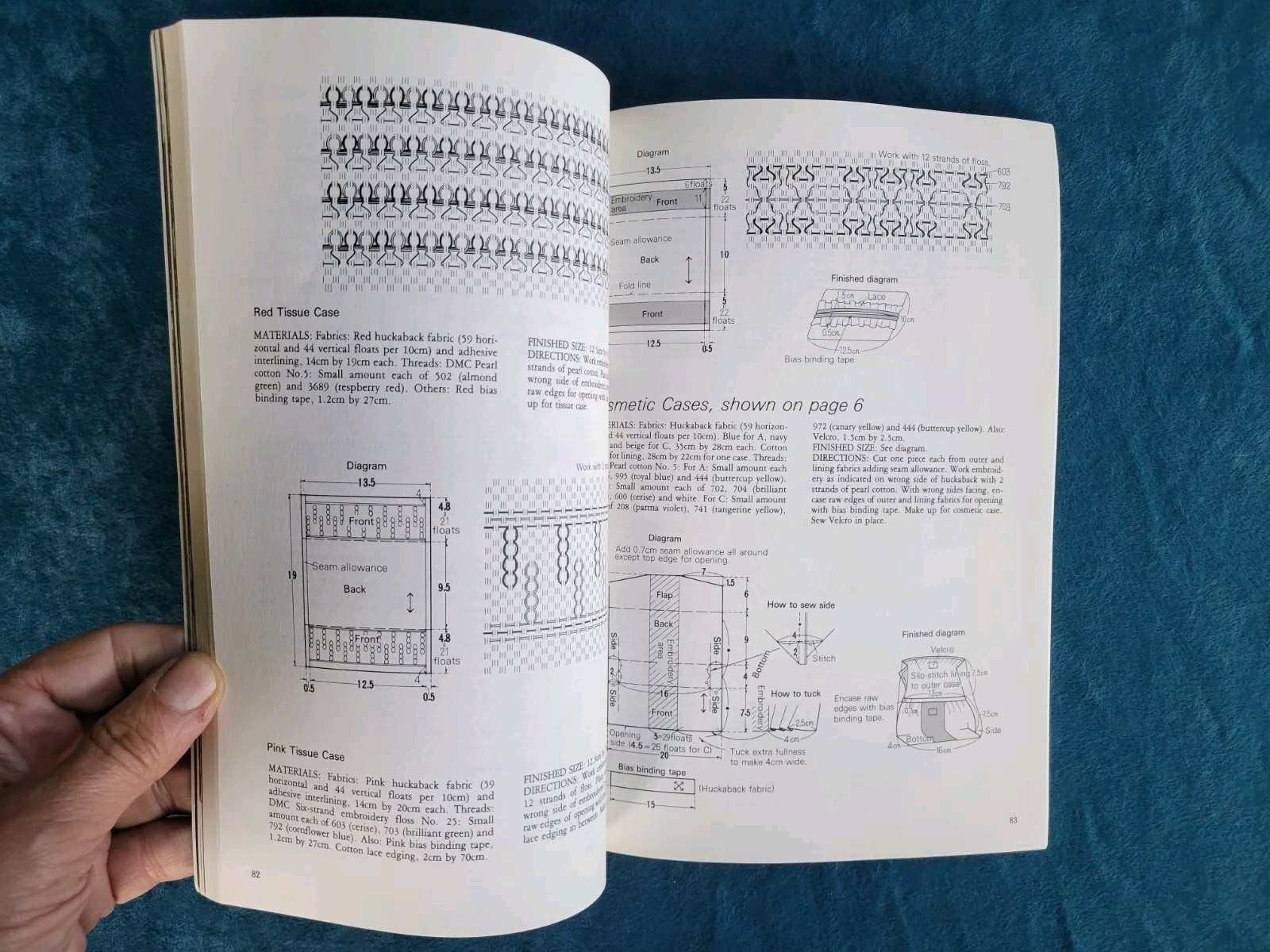 HUCK EMBROIDERY ; ISBN 0-916896-89-7 ; 116 PAGES ; ILLUSTRATED