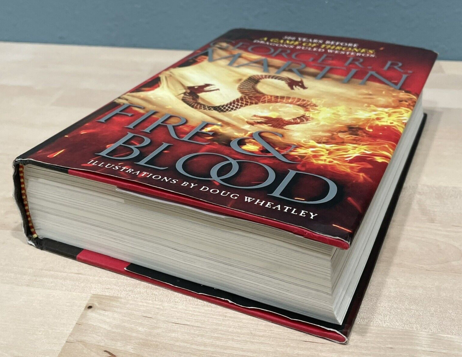 Fire & Blood George R.R Martin True 1st Edition USA Hardcover Illustrated